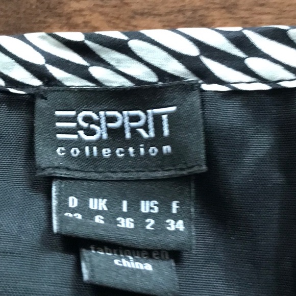 Esprit 100% Silk Skirt- Size 2 - Picture 4 of 6